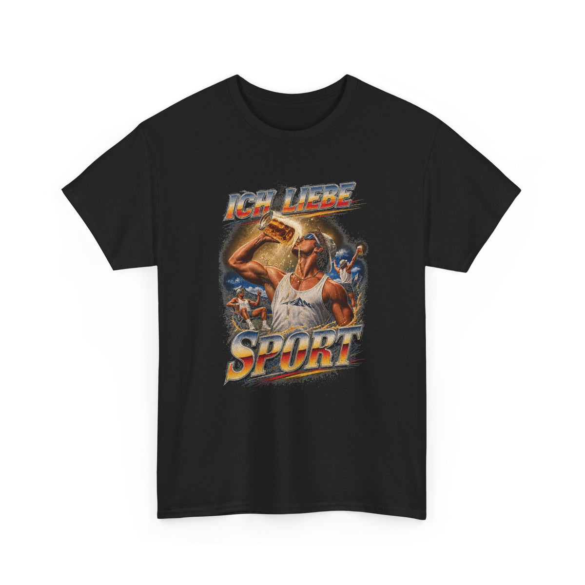 SPORT – RETRO-GRAFIK-T-SHIRT