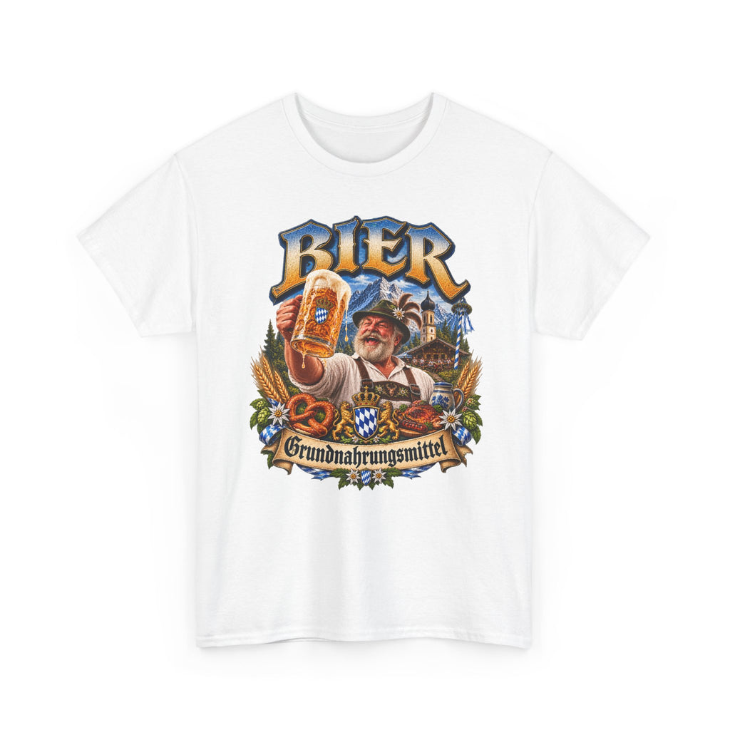 BIER – GRUNDNAHRUNGSMITTEL – T-SHIRT