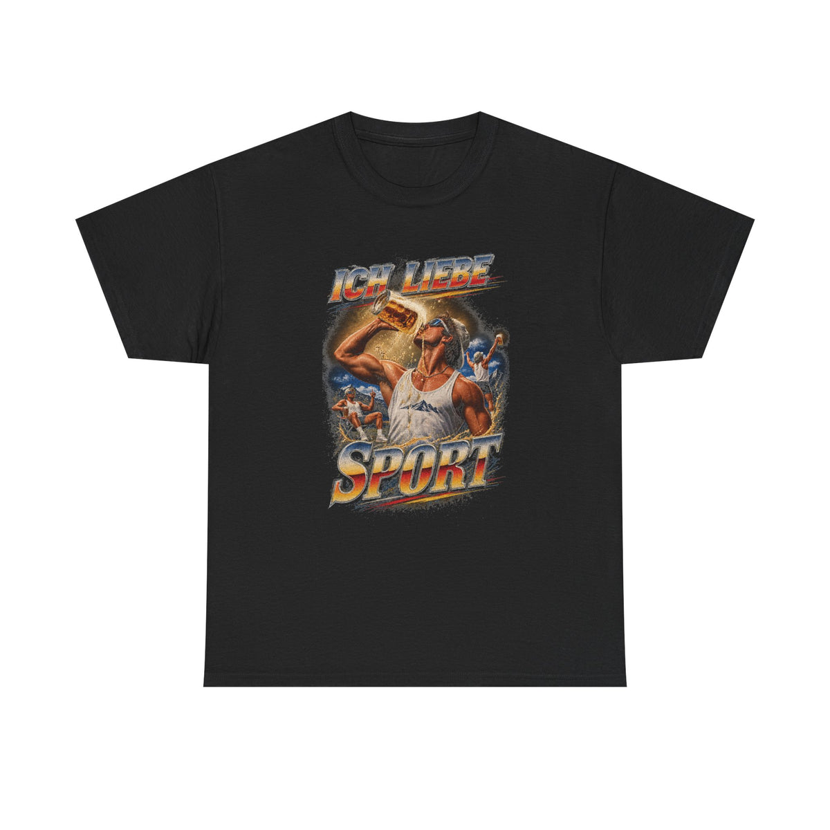 SPORT – RETRO-GRAFIK-T-SHIRT