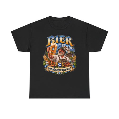 BIER – GRUNDNAHRUNGSMITTEL – T-SHIRT